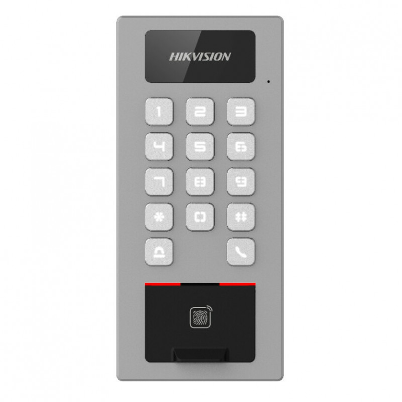 Leitor de controlo de acessos Hikvision DS-K1T502DBFWX cinzento