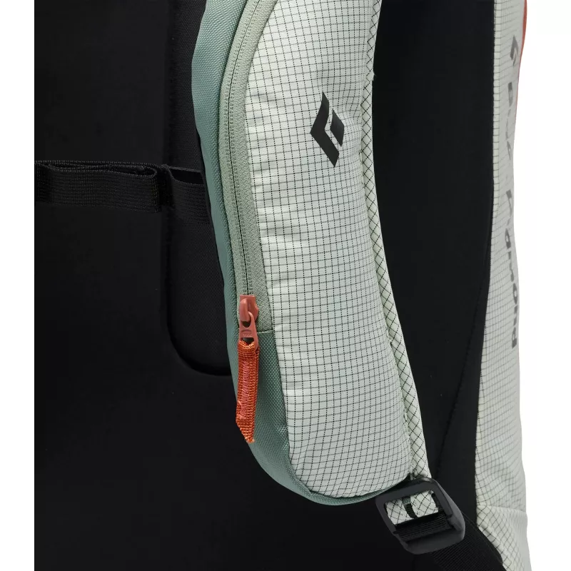 Mochila Black Diamond Dawn Patrol 15 M/L, verde-claro/preto