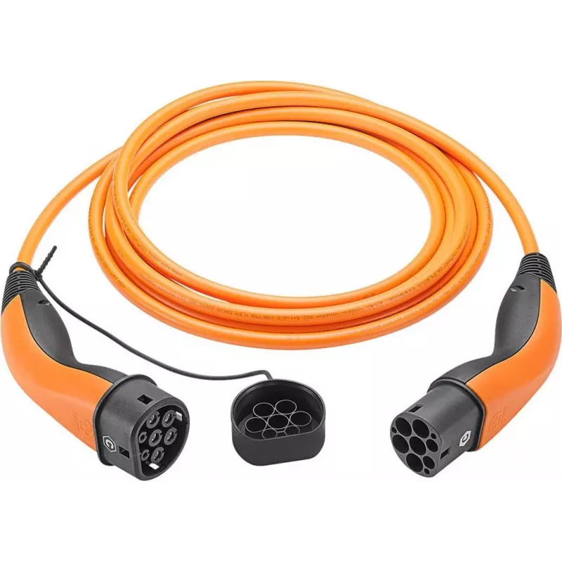Cabo de carregamento LAPP MOBILITY Type 2, até 11 kW, 7 m, laranja (61790)