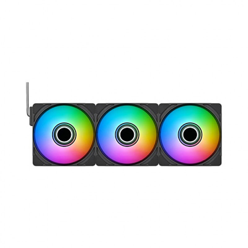 Ventoinha de caixa Thermaltake CT140 EX INFINITY ARGB Sync 140 mm, preto, pack de 3
