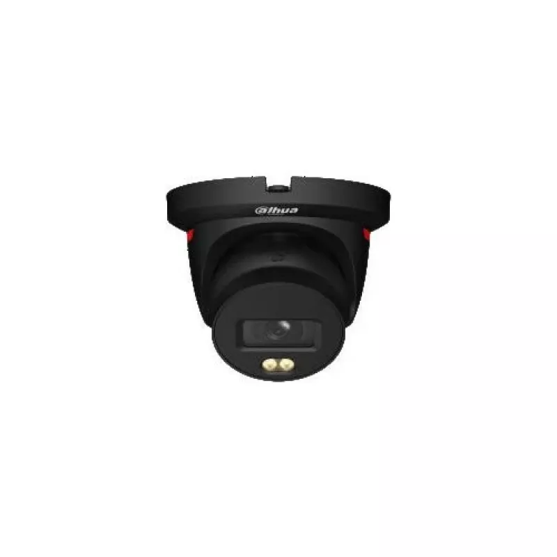 Câmara IP eyeball Dahua IPC-HDW2249TH-S-LED-0280B-PROX-BLK 2MP, 2,8 mm, preto