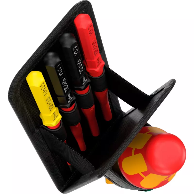 Conjunto de chaves de fendas Wera Kraftform Kompakt VDE GO RA 1 (5006620001)