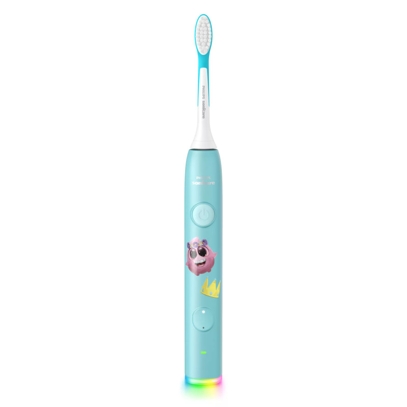 Escova de dentes elétrica sónica Philips Sonicare Kids Smart HX6600/13, azul