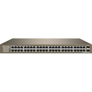 Switch Gigabit Tenda TEG1050F 48 portas com 2 portas SFP