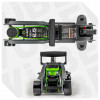 Macaco hidráulico plano WUBER W22001 2,5 t, 90-360 mm