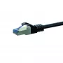 Cabo de rede Cat6a S/FTP DSIT, 50 m, preto, LSZH