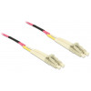Delock 80156 Cabo de fibra ótica LC Duplex para LC Duplex Multimode OM4, 75 m