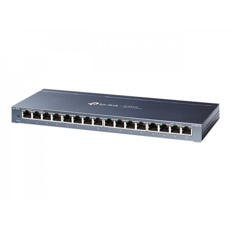 Switch de secretária TP-Link TL-SG116 16 portas Gigabit V2.60
