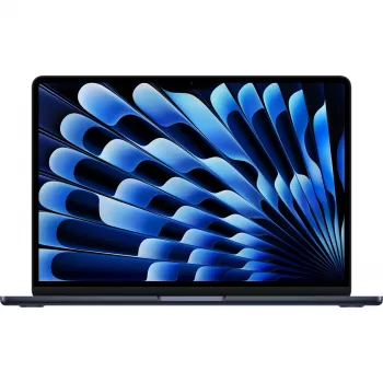 Apple MacBook Air 13 polegadas (2026) M5 CPU 10 núcleos GPU 10 núcleos 24GB RAM 512GB SSD - meia-noite, teclado alemão, fonte de alimentação 35W Dual USB-C