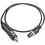 Cabo de alimentação Honeywell CT50-MC-CABLE, ficha de isqueiro para conector de 3 pinos, para Dolphin CT50