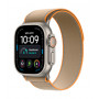 Apple Watch Ultra 4 GPS + Cellular 49 mm caixa de titânio natural com Trail Loop areia – M/L