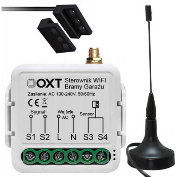 OXT T211G Módulo WLAN Tuya para motores de portão com antena e sensor