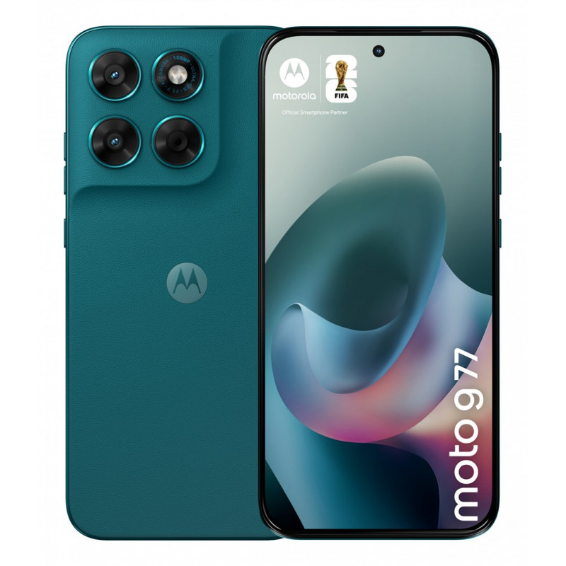 Motorola moto g77 17,3 cm (6,8) Hybrid Dual SIM Android 16.0 5G USB Type-C 8 GB 256 GB 5200 mAh Verde Smartphone