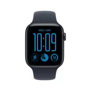 Apple Watch SE 3 GPS + Cellular 40 mm caixa de alumínio Mitternacht com bracelete desportiva Azul – S/M