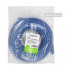 Logilink Cabo de rede Cat6a U/UTP RJ45, 1 m, Azul, LSZH