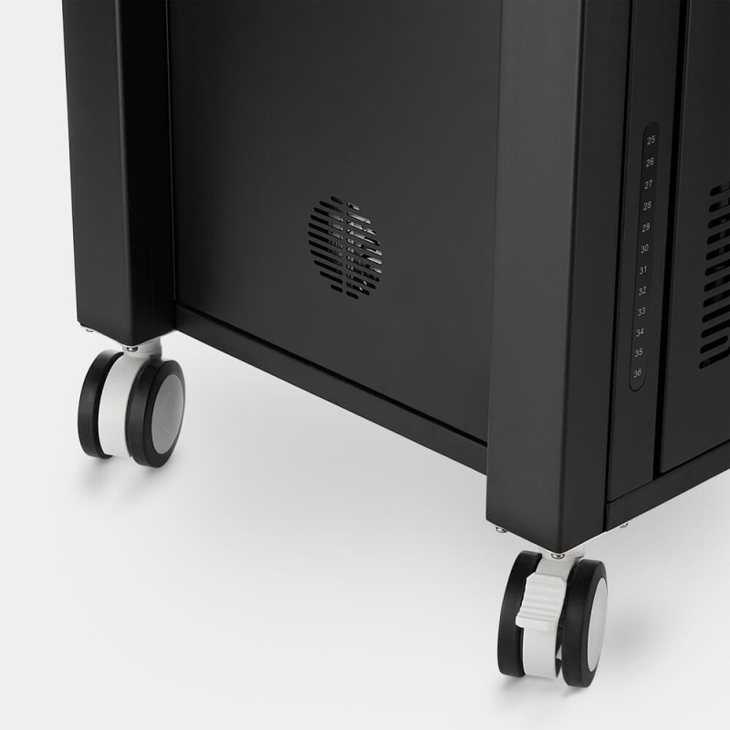 Formcase TransformerCart T36PD Perf. Plus Carrinho de gestão de dispositivos portátil Preto