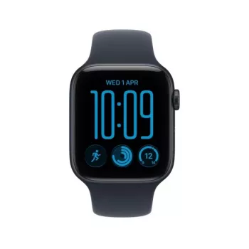 Apple Watch SE 3 GPS 40 mm Caixa de alumínio meia-noite com pulseira desportiva azul – S/M