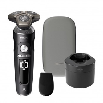 Philips S9000 Prestige SP9840/32 Máquina de barbear elétrica húmida e seca, cinzento