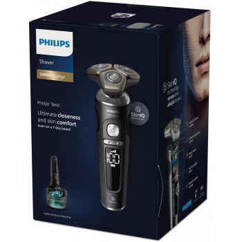 Philips S9000 Prestige SP9840/32 Máquina de barbear elétrica húmida e seca, cinzento