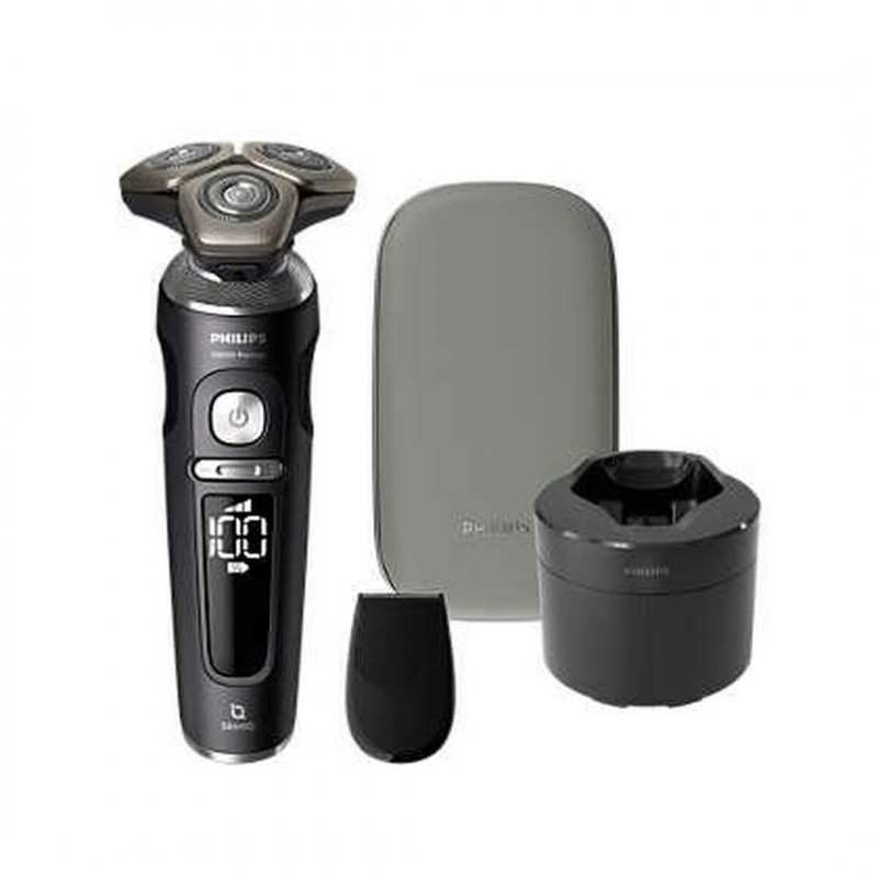 Philips S9000 Prestige SP9840/32 Máquina de barbear elétrica húmida e seca, cinzento