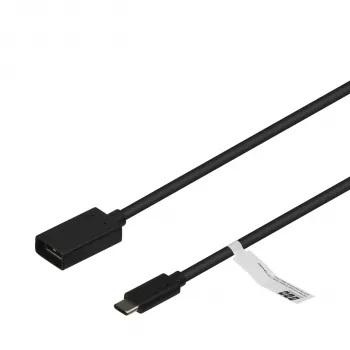 EFB-Elektronik Adaptador USB-C para DisplayPort 1.2, 4K 60 Hz, preto