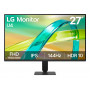 LG 27U411B-B Monitor, preto