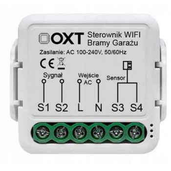 OXT T210GL Módulo de portão de garagem WLAN Tuya, sem sensor