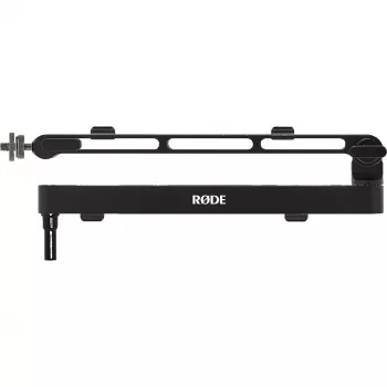 Suporte de microfone Rode LPA1 Low-Profile Studio Arm preto