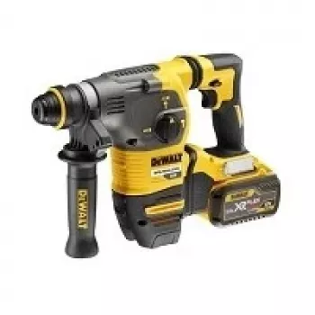 Martelo perfurador com bateria DeWalt DCH335X2-QW FlexVolt 54V, 3,5 J, sem escovas, 2 x 9,0 Ah XR Li-Ion, com aspiração de pó