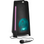 Altifalante de festa Bluetooth MEDION P61552 com microfone e rádio FM, 2 x 22 W RMS, preto