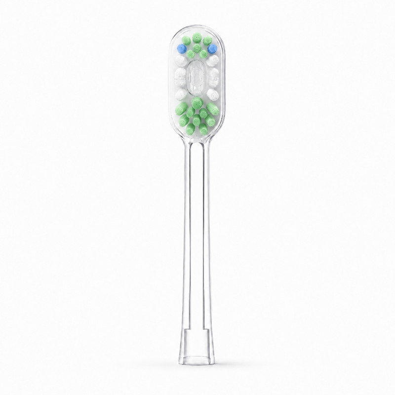 RANVOO PQ5 Pure Cabeças de escova de dentes de substituição, verde, 3 unid.