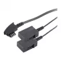 S-Impuls Cabo de extensão telefónica - TAE-F (S) para TAE-F (R) - 20 cm