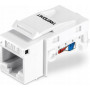 TRENDnet TC-K25C6 Tomada Keystone RJ45 Cat6 sem ferramentas, 90°, pack de 25