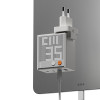 SHARGE Pixel 100 Carregador GaN, 100W, 3x USB-C, 1x USB-A - branco