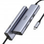 UGREEN 60515 Adaptador Multiporta USB-C 7 em 1, 4K HDMI, Gigabit Ethernet, 100 W PD, Cinzento