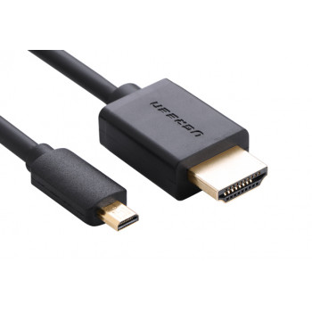 Ugreen Cabo Micro HDMI para HDMI, 2 m, 4K, preto