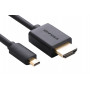 Ugreen Cabo Micro HDMI para HDMI, 2 m, 4K, preto