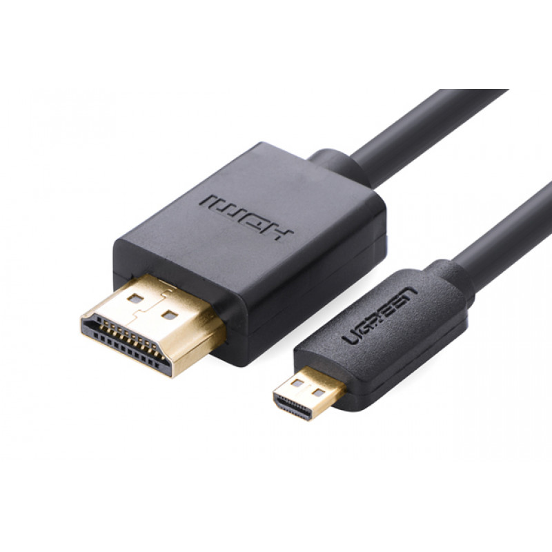 Ugreen Cabo Micro HDMI para HDMI, 2 m, 4K, preto