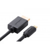 Ugreen Cabo Micro HDMI para HDMI, 2 m, 4K, preto
