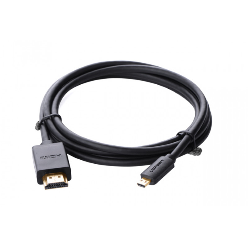 Ugreen Cabo Micro HDMI para HDMI, 2 m, 4K, preto