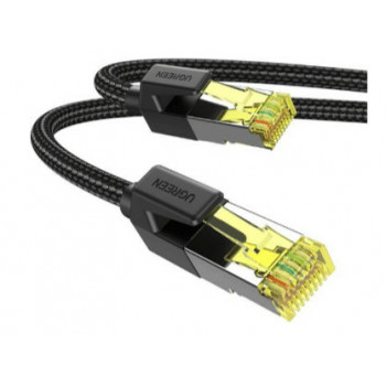 Ugreen NW150 Cabo de rede Cat7 F/FTP trançado RJ45, 2 m, preto