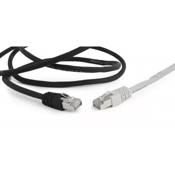 Gembird Cabo de rede Cat6a S/FTP RJ45, 5 m, preto, LSZH