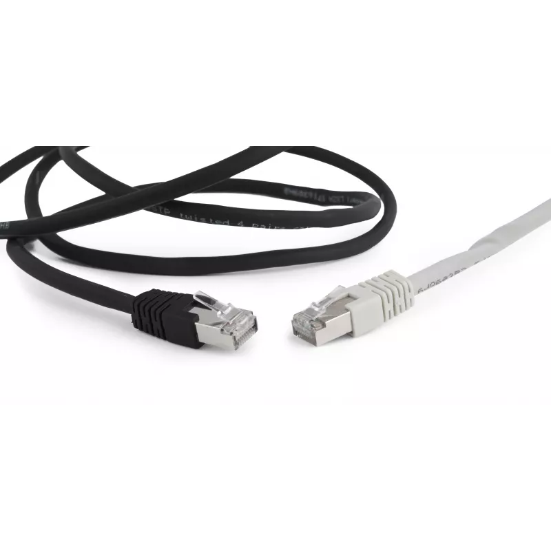 Gembird Cabo de rede Cat6a S/FTP RJ45, 5 m, preto, LSZH