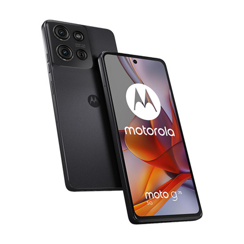 Motorola Moto G75 5G Dual SIM 8GB RAM 256GB Smartphone, preto