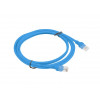 LANBERG Cabo de rede Cat5e U/UTP RJ45, 2 m, azul