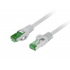 Lanberg Cabo de rede Cat7 S/FTP RJ45, 1,5 m, cinzento, LSZH