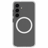 dbramante1928 Iceland Pro Qi2 Capa traseira para Samsung Galaxy S25+, compatível com MagSafe, transparente
