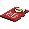 Lexar PLAY 512GB microSDXC Cartão de memória UHS-I, U3, V30, A2, até 205 MB/s, com adaptador SD