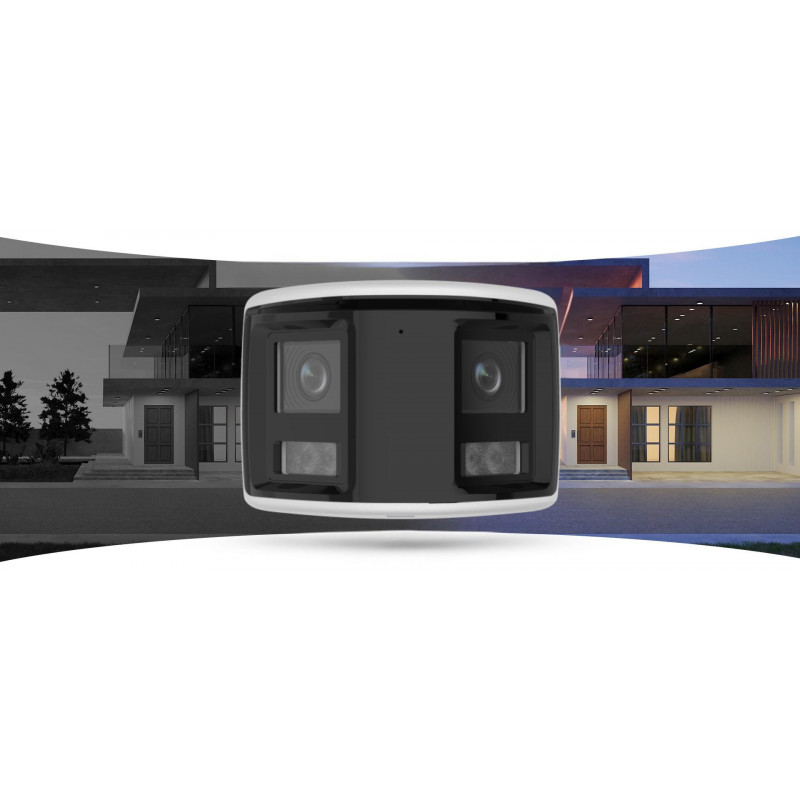Hilook câmara IP IPC-B460HAD-LUF/SL panorâmica 6MP Smart Hybrid Light