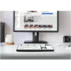 Geemarc KBSV3 teclado USB, layout alemão (QWERTZ), branco